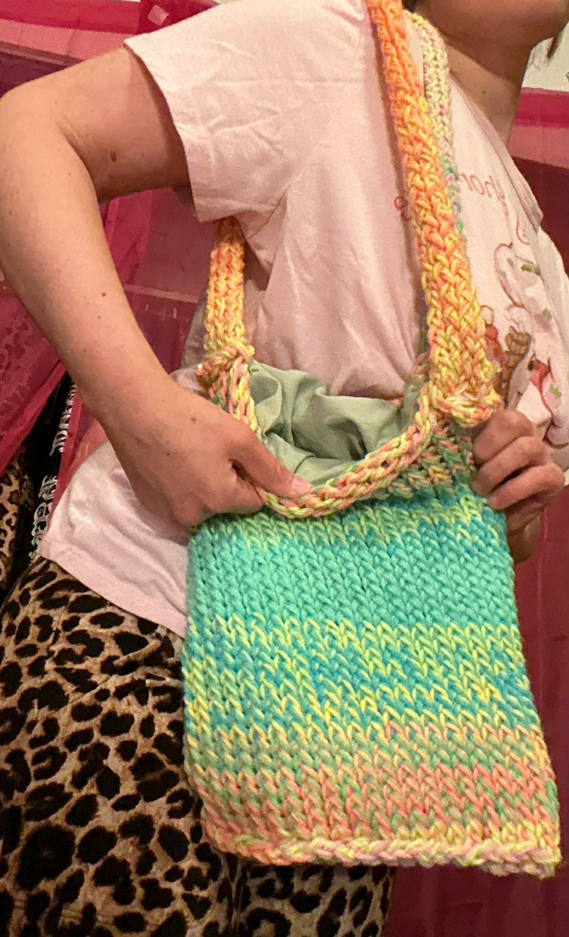 Sorbet Stripe Crossbody