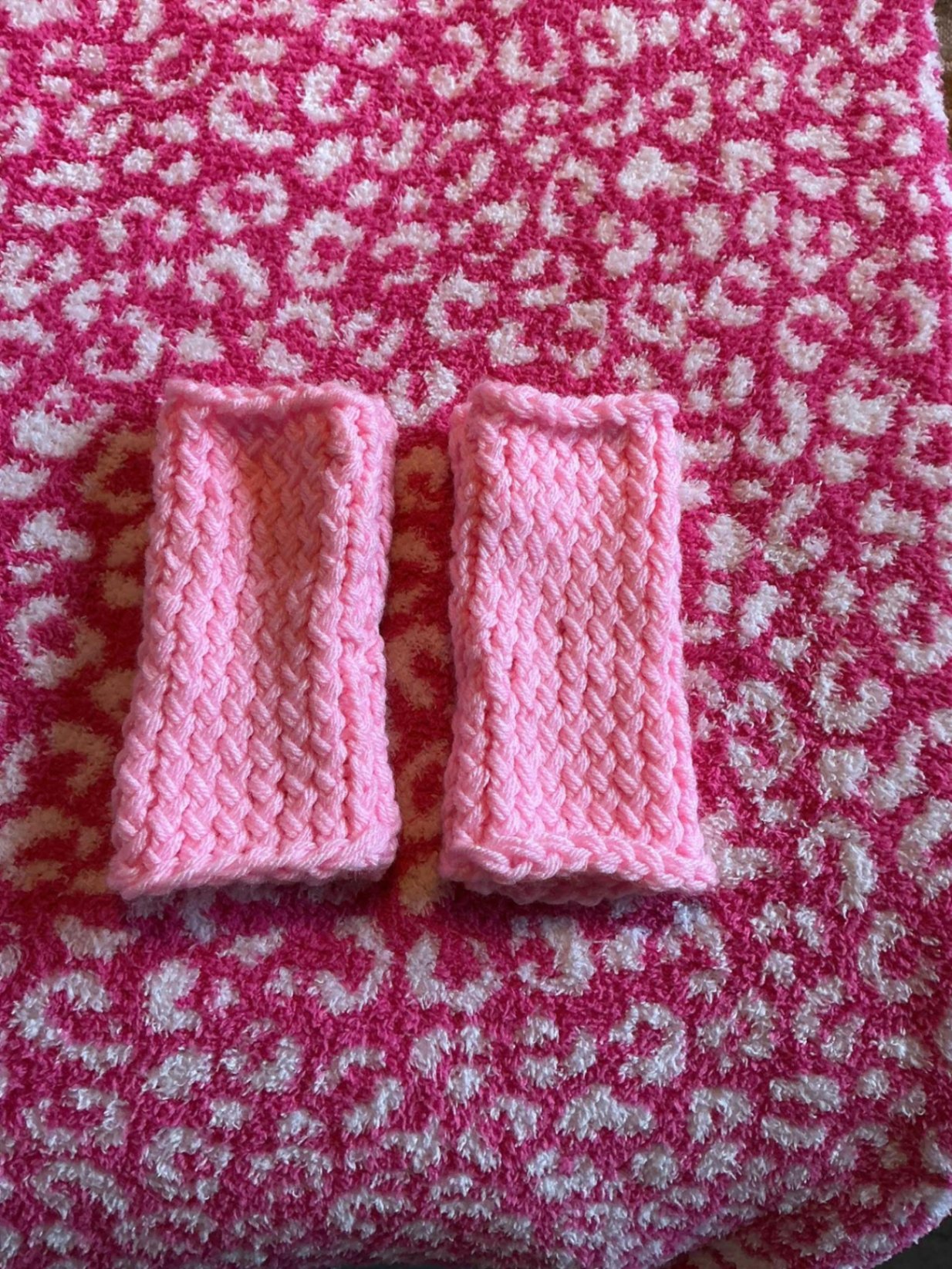 fresh off the needles ♡